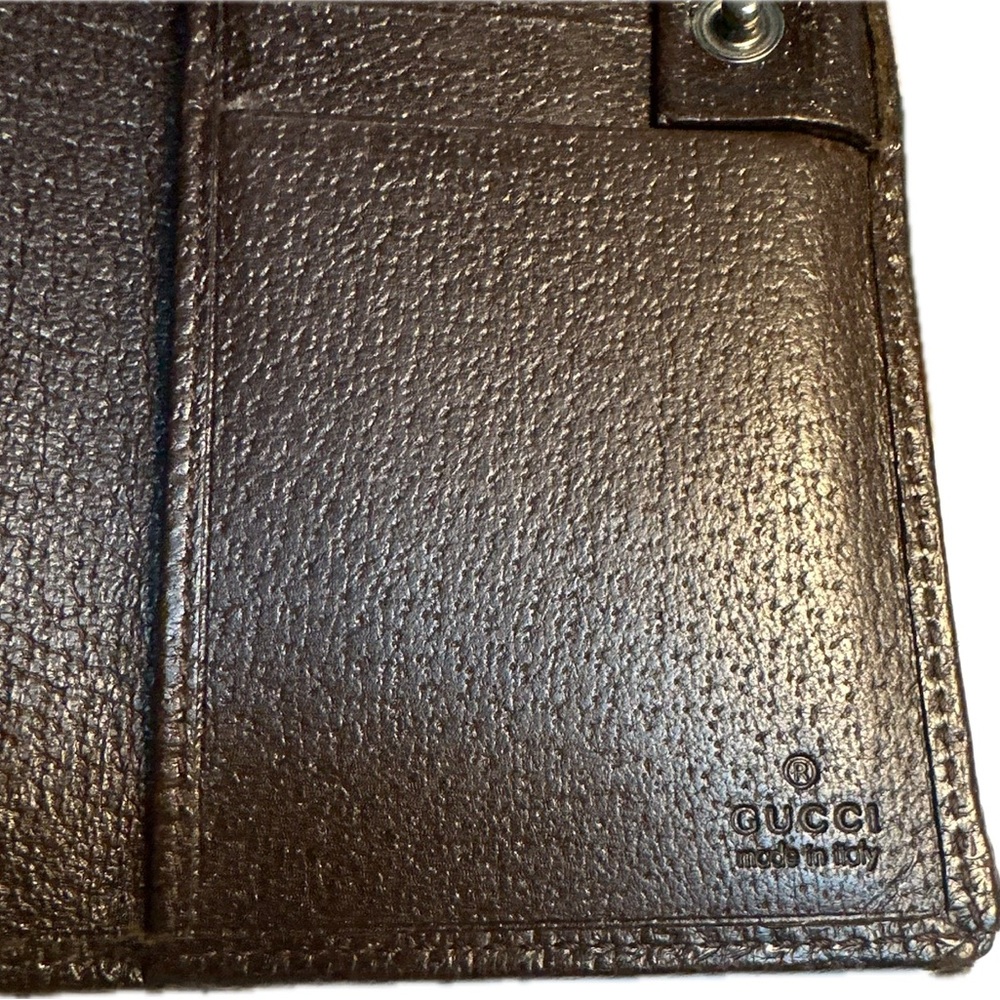 Gucci Tan and Brown Vintage Wallet - Picture 13 of 16
